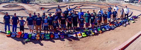 Group of people with RC Cars