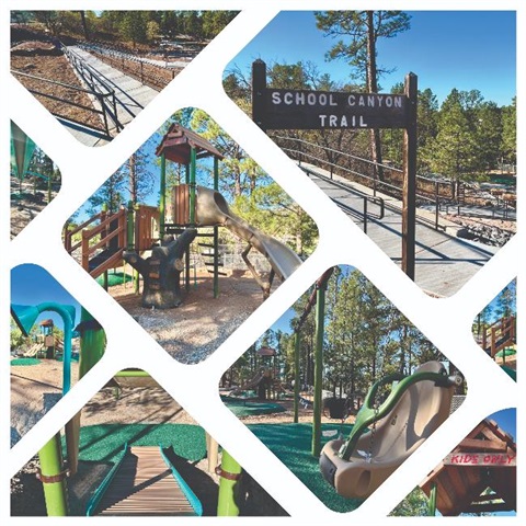 Various photos of 37th street playlot