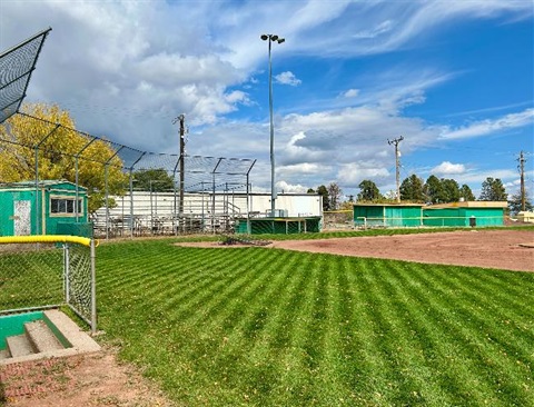North Mesa Sports Complex Baseball field.