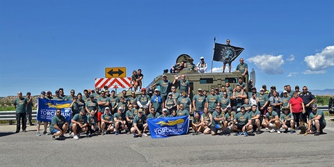 Torch Run Group Photo