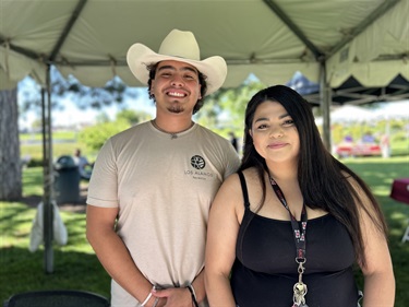 Photograph of County Community Services staff at County Fair