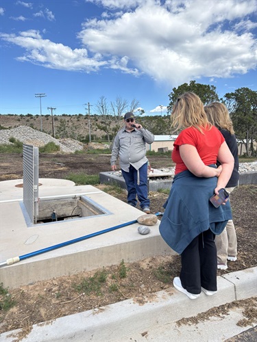 The Tour de Sewer! is conducted at the White Rock Water Resource Reclamation Facility Tour.