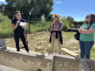 The Tour de Sewer! is conducted at the White Rock Water Resource Reclamation Facility Tour.