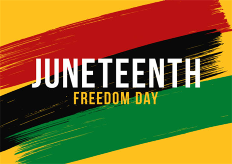Image of broad brush strokes with red, black and green with text in front 