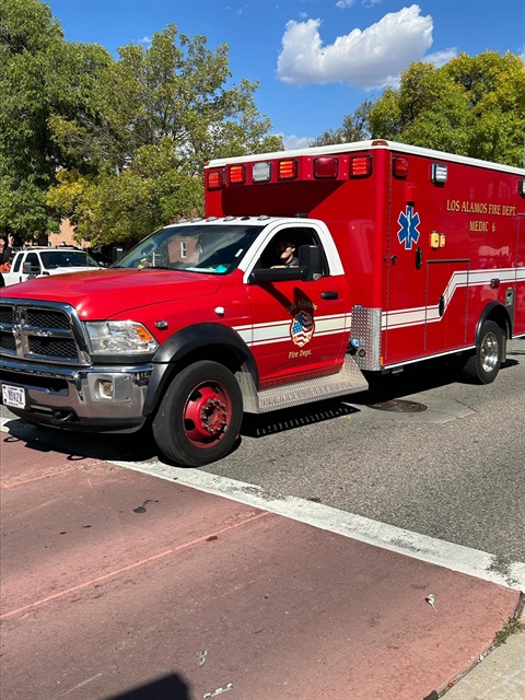 Medic 6 at 2024 Homecoming Parade