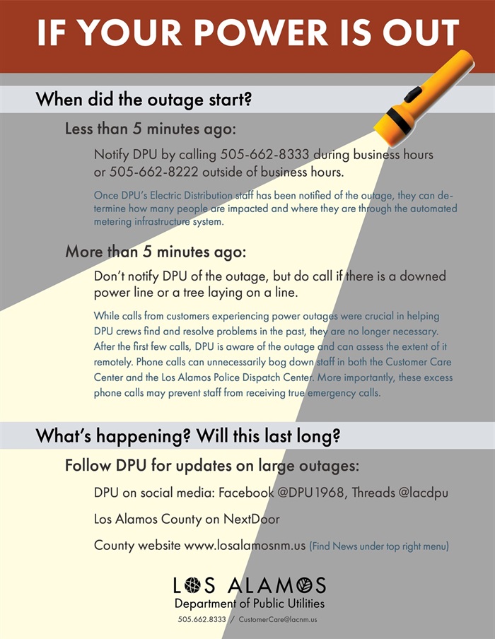 Power Outage FYI
